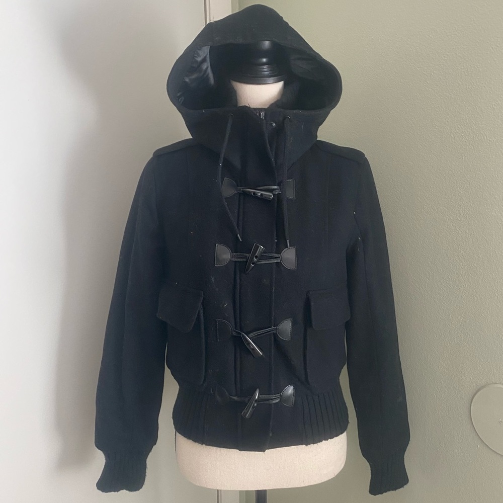 Levi’s Womens Hooded Wool Blend Jacket